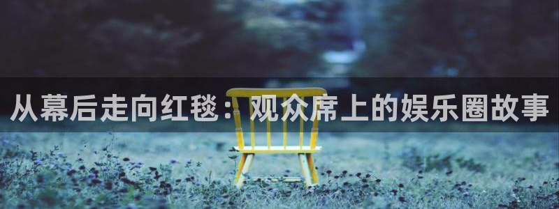 聚富金：从幕后走向红毯：观众席上的娱乐圈故事